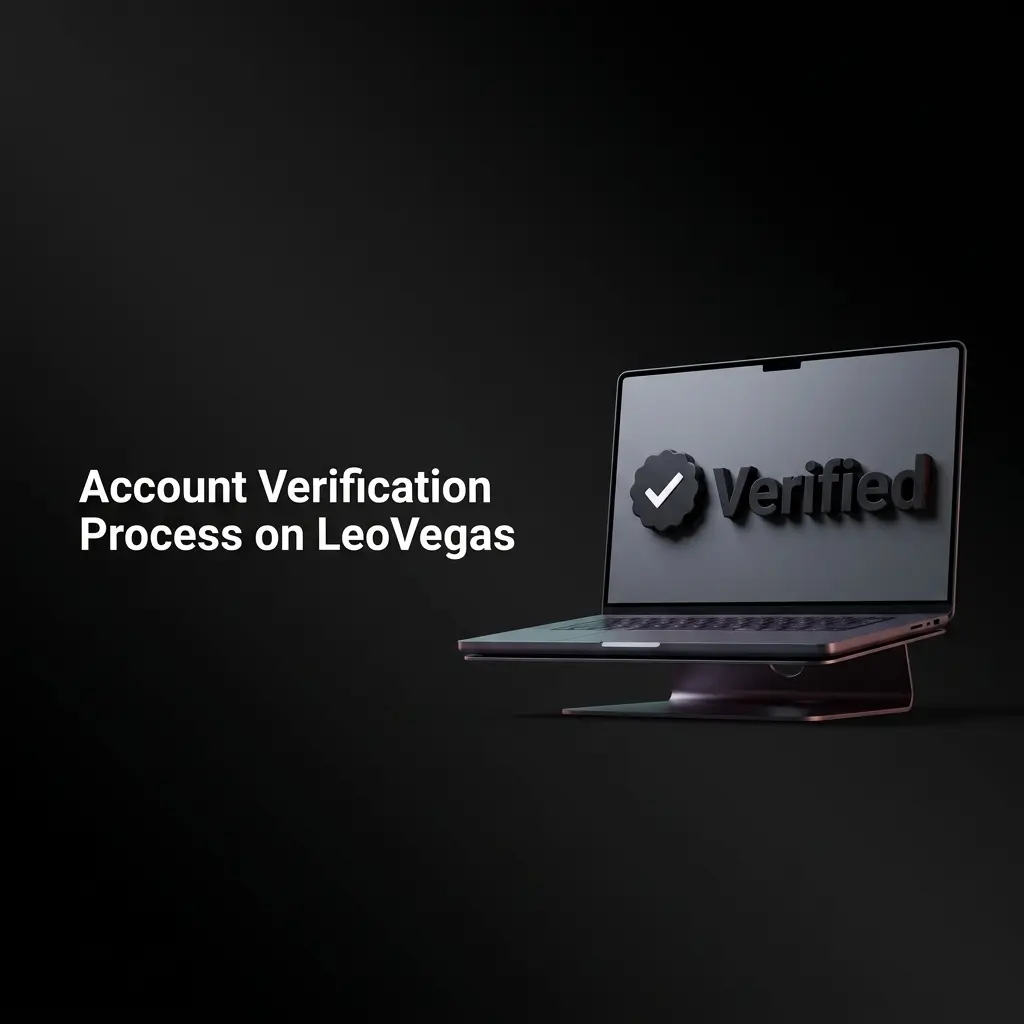 LeoVegas KYC account verification process showing steps to submit ID and proof of address documents
