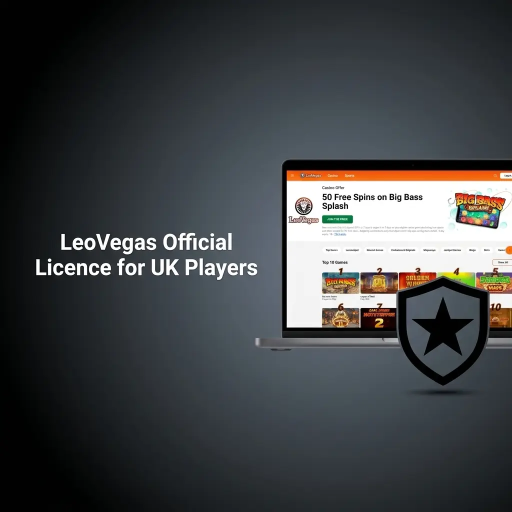 LeoVegas UK Gambling Commission licence certificate with reference number 000-039483-R-319369-001