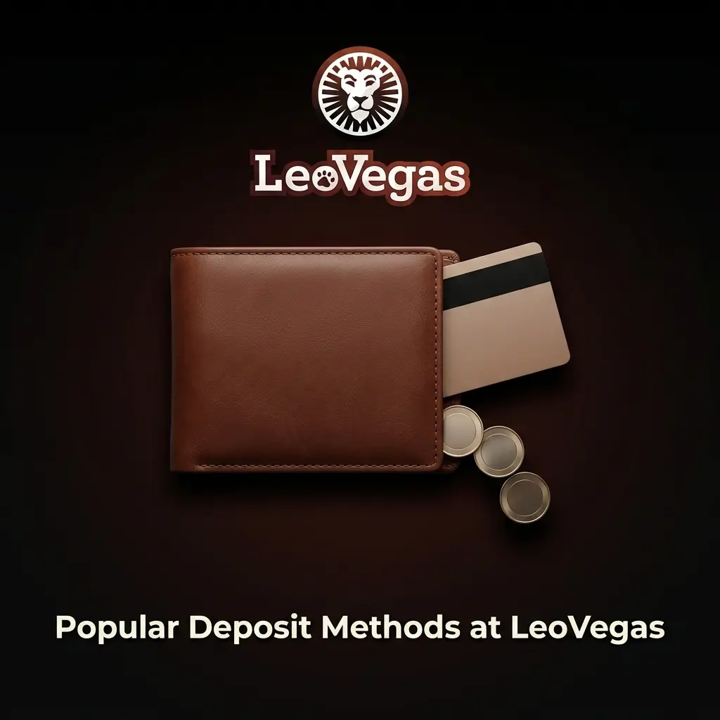 LeoVegas deposit methods including Visa, Mastercard, PayPal, Apple Pay, Google Pay and bank transfer for UK players